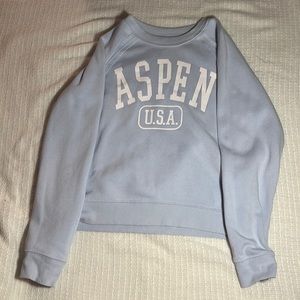 Grayson/Threads blue Aspen crewneck